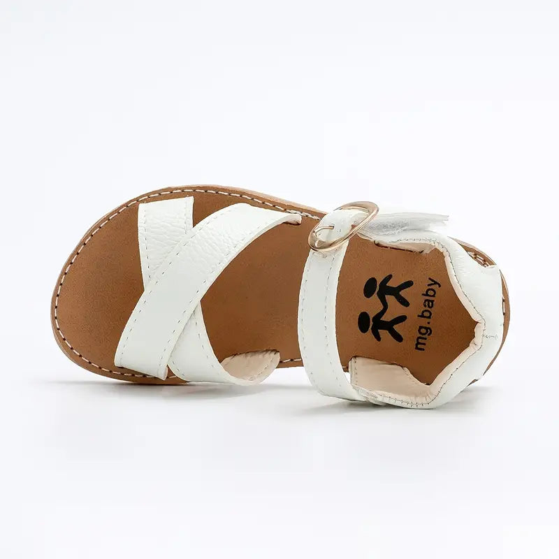Sandalias de Cuero Elegantes y Duraderas para Bebés y Niños