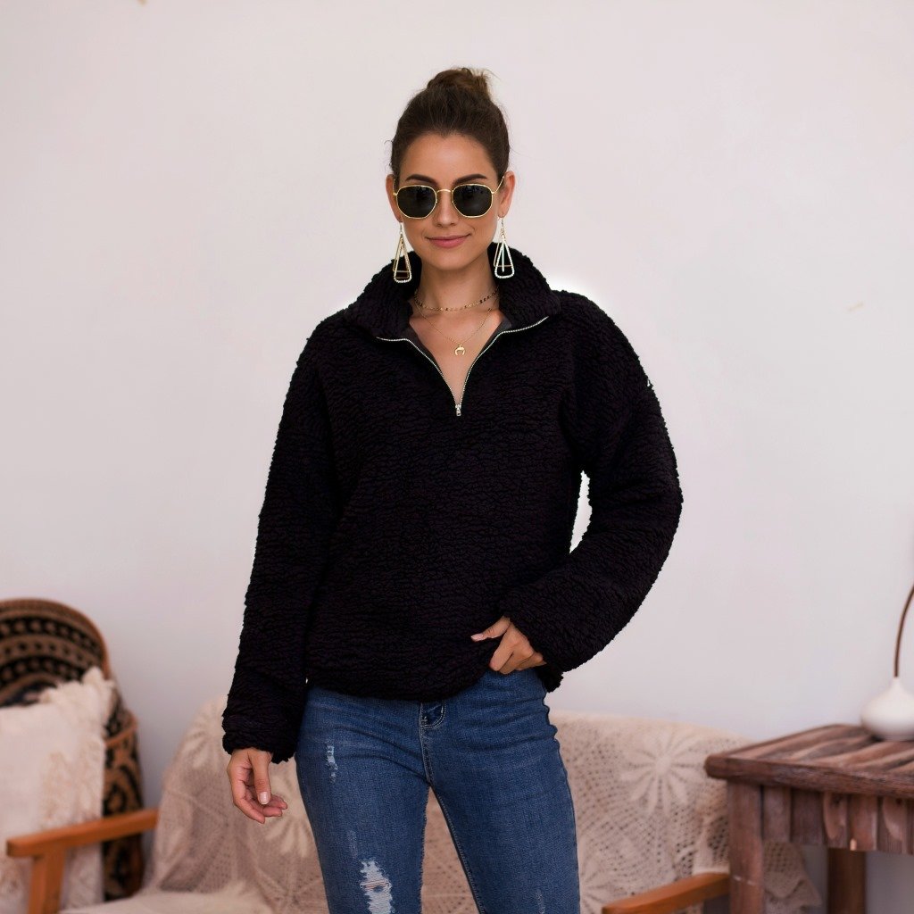Suéter Top de Felpa para Mujer