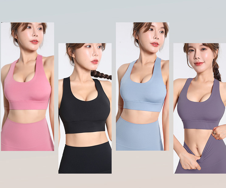 Sujetador Deportivo de Nailon para Yoga y Fitness