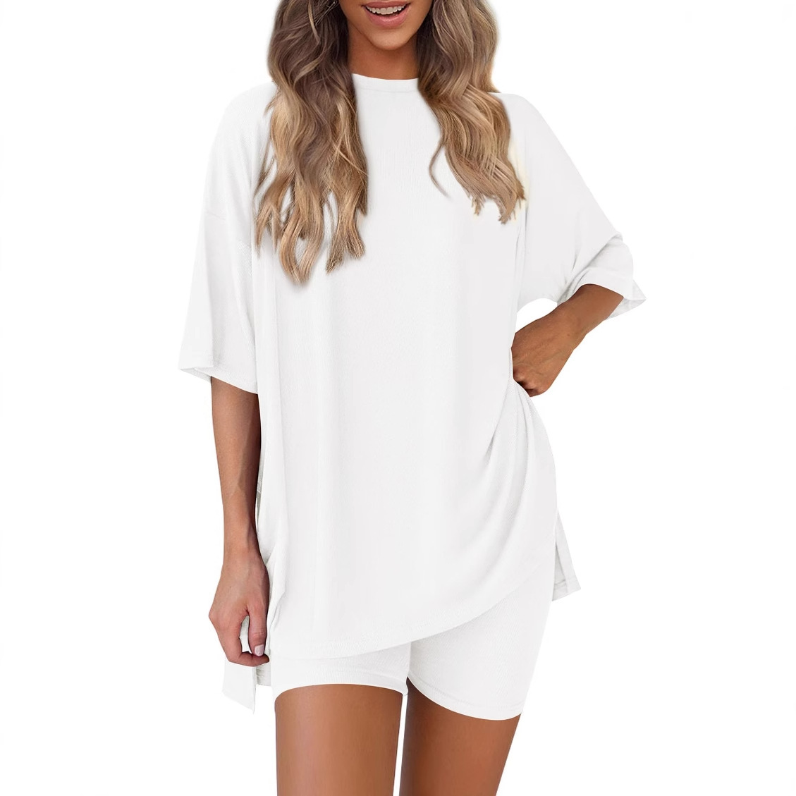 Conjunto Casual 2 Piezas: Camiseta Manga Corta + Short (Unisex)
