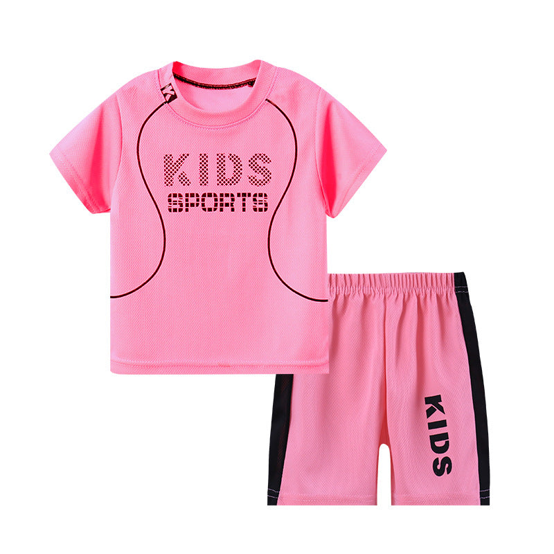 Conjunto de Básquetbol de Secado Rápido para Niños - Camiseta y Short