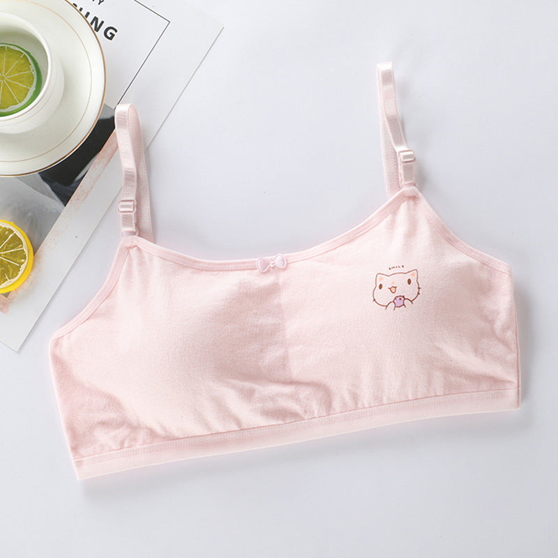 Ropa Interior de Algodón Fino Ajustable para Chicas 13-18 Años