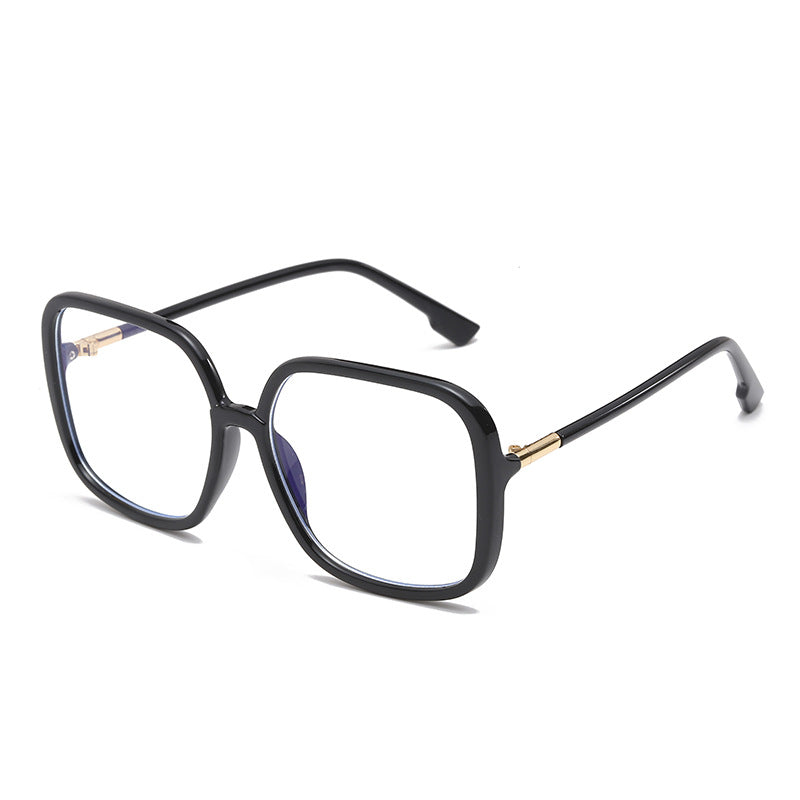 Gafas con Filtro de Luz Azul, Lente Plana (Montura Cuadrada)