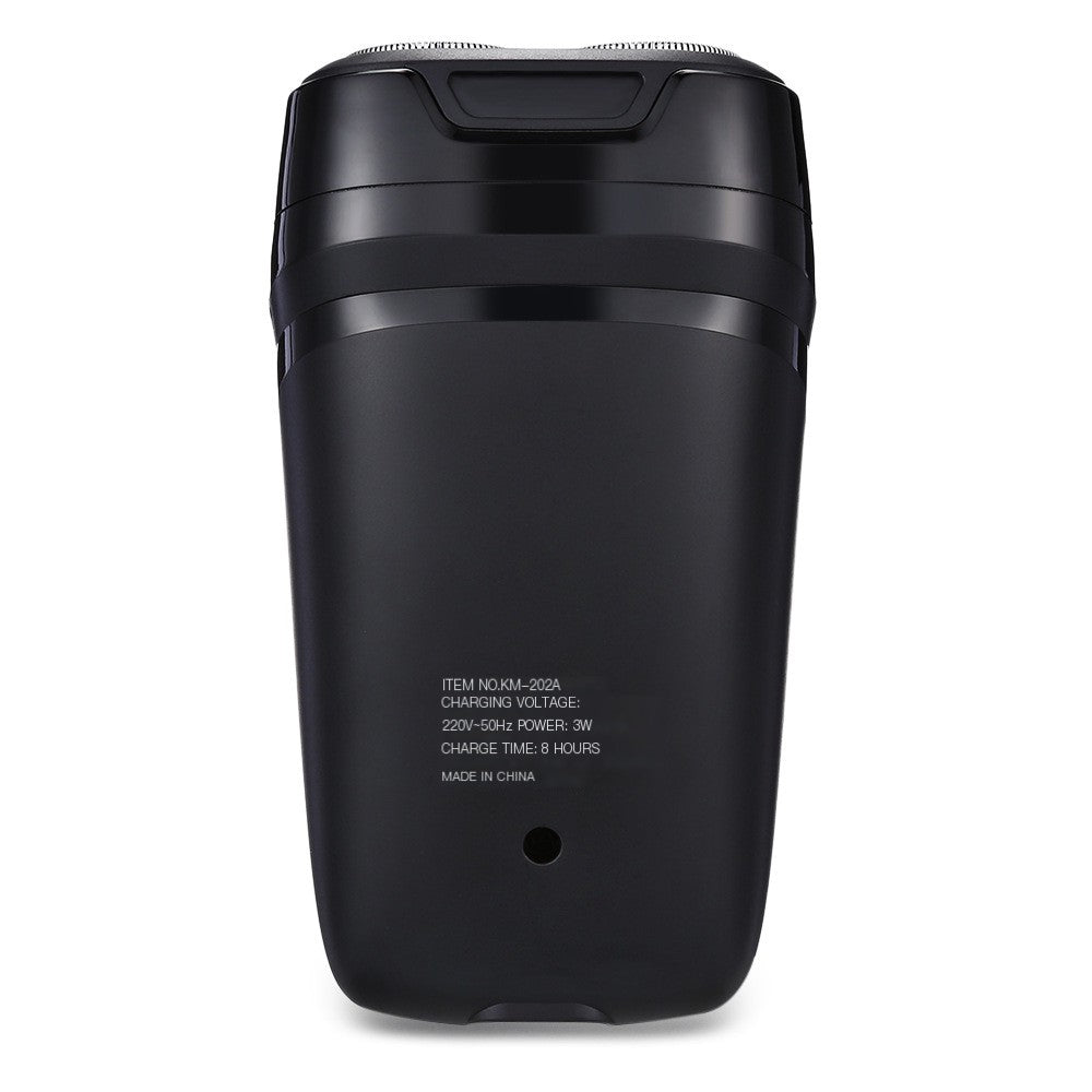 Afeitadora Eléctrica Rotativa de Doble Cabezal KM-202A