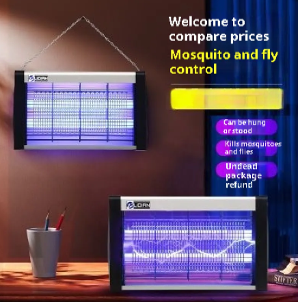 Lámpara Antimosquitos Eléctrica de Interior