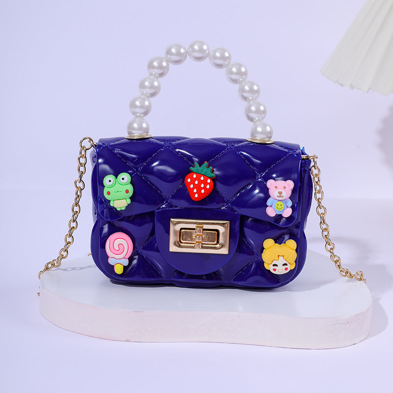Mini Bolso Bandolera de Gelatina Hecho a Mano para Niños