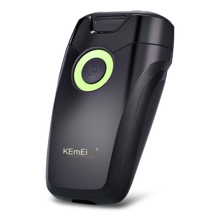 Afeitadora Eléctrica Rotativa de Doble Cabezal KM-202A