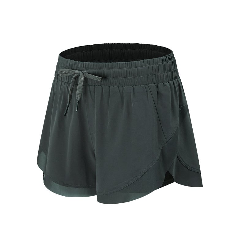 Shorts de Yoga Elásticos de Corte Ajustado para Mujer