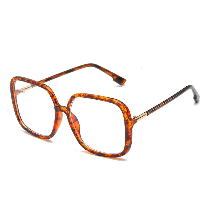 Gafas con Filtro de Luz Azul, Lente Plana (Montura Cuadrada)