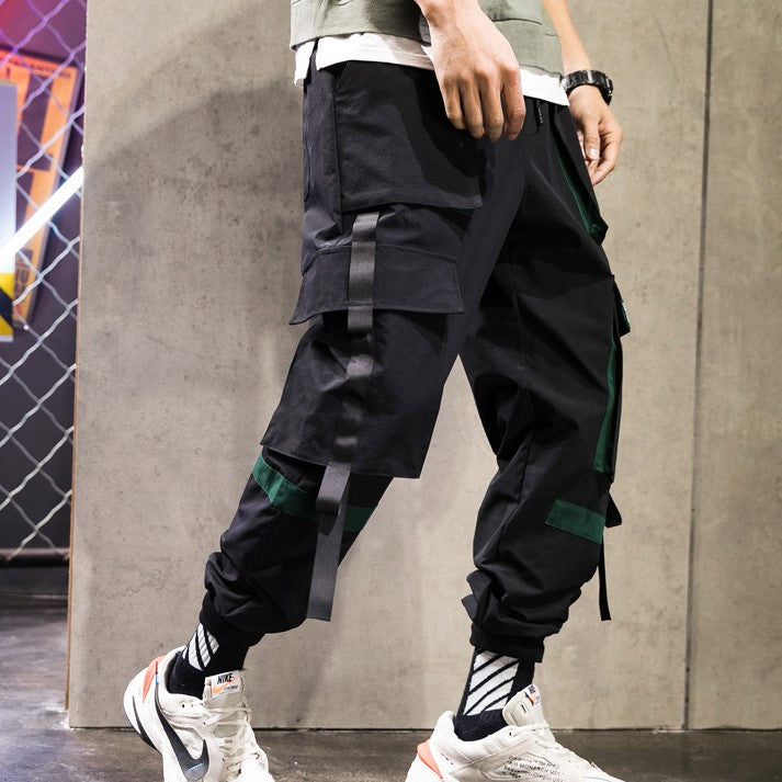 Pantalones Deportivos Cargo de Corte Holgado