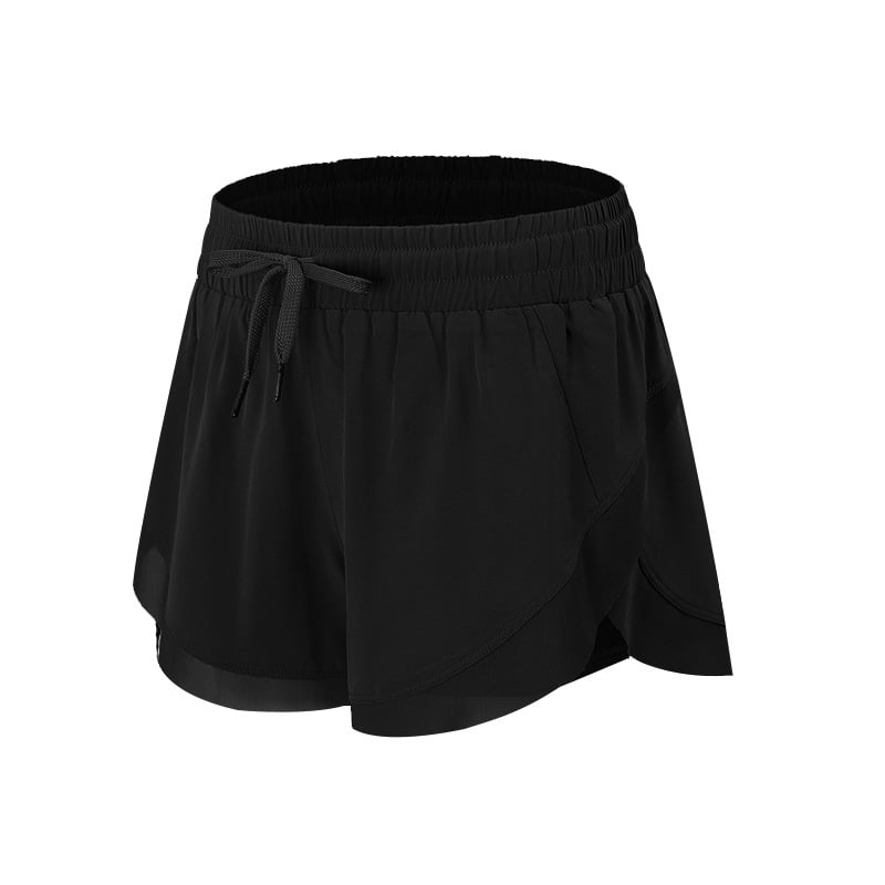 Shorts de Yoga Elásticos de Corte Ajustado para Mujer