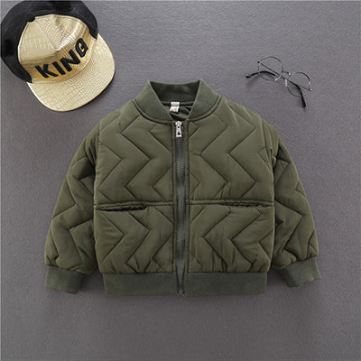 Chaquetas de Béisbol de Algodón para Niños - Otoño e Invierno