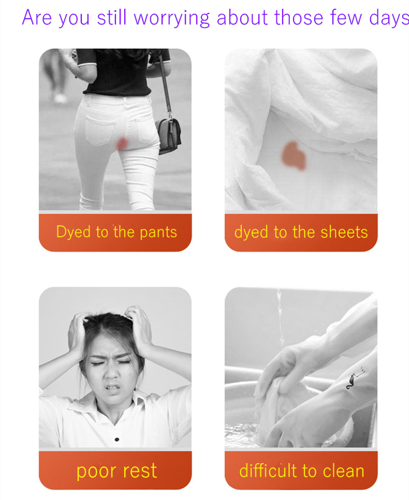 Ropa Interior Menstrual de Algodón Cintura Alta Antifugas para Mujer