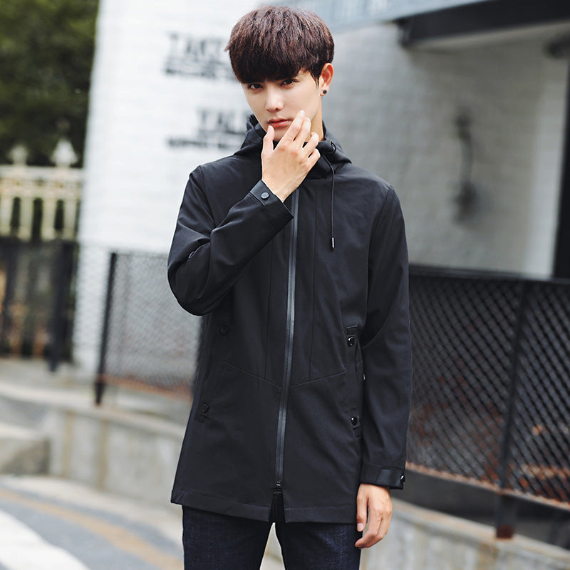 Chaqueta con Capucha para Hombre - Casual Deportiva para Exteriores