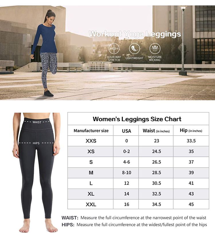 Leggings de Cintura Alta Color Sólido para Fitness y Running