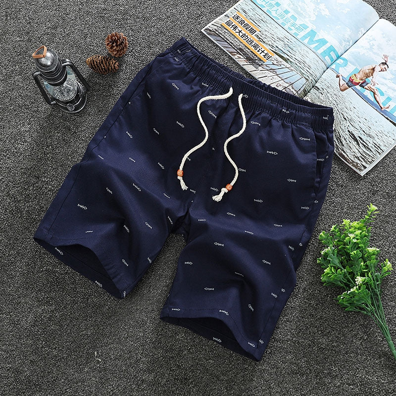 Short Deportivo Casual con Cordón para Hombre
