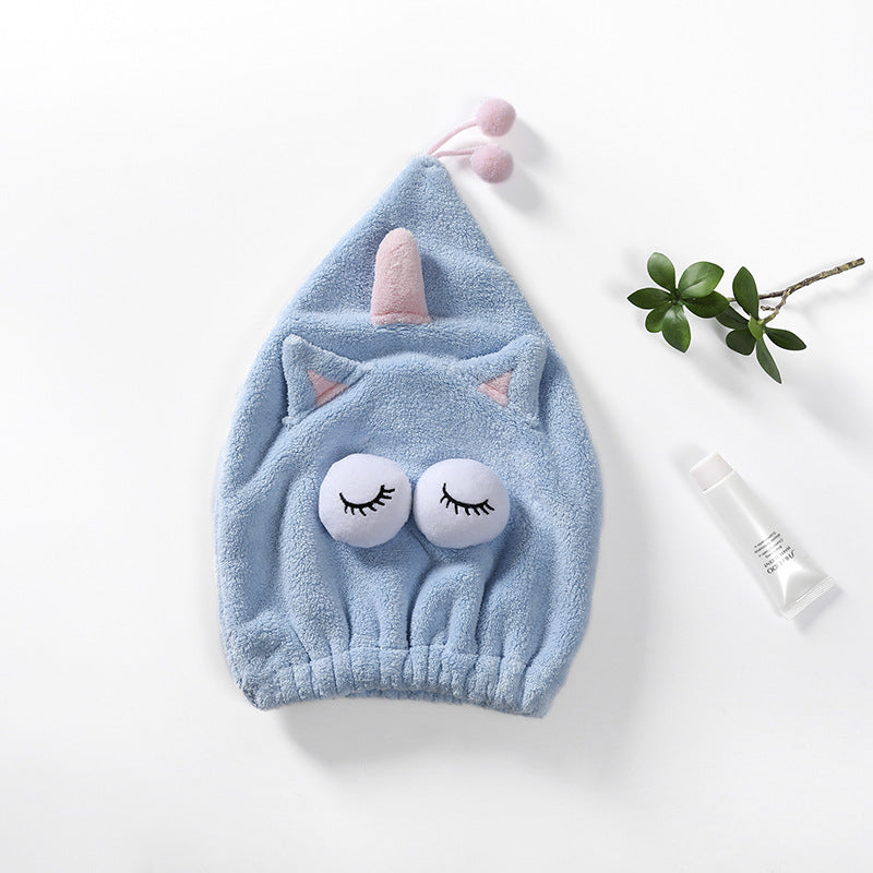 Gorro Secador de Pelo con Diseño de Caricatura para Mujer