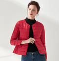 Chaqueta Acolchada con Botones para Mujer (Una Pieza)