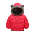 Chaqueta de Algodón con Capucha Gruesa para Niños – Invierno