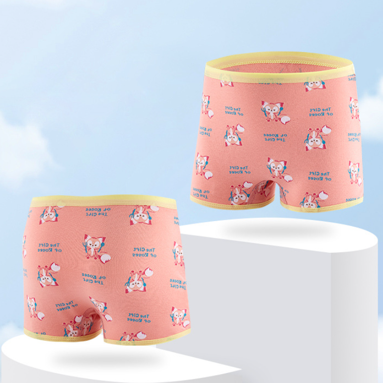 Lindos Calzoncillos Bóxer de Algodón para Niños de 1 a 8 Años