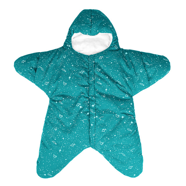 Saco de Dormir Manta para Bebé con Diseño de Estrella de Mar para Invierno