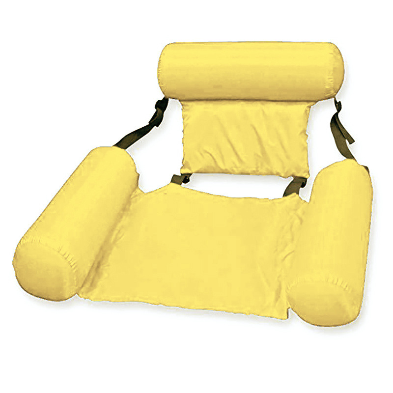 Hamaca Flotante Inflable Plegable para Piscina y Playa
