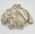 Chaqueta Protectora Solar de Color Sólido a la Moda para Niños