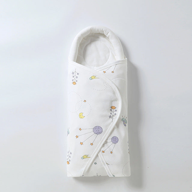 Saco de Dormir tipo Capullo de Algodón Grueso y Suave para Recién Nacido
