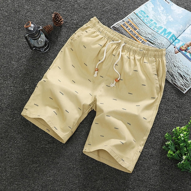 Short Deportivo Casual con Cordón para Hombre