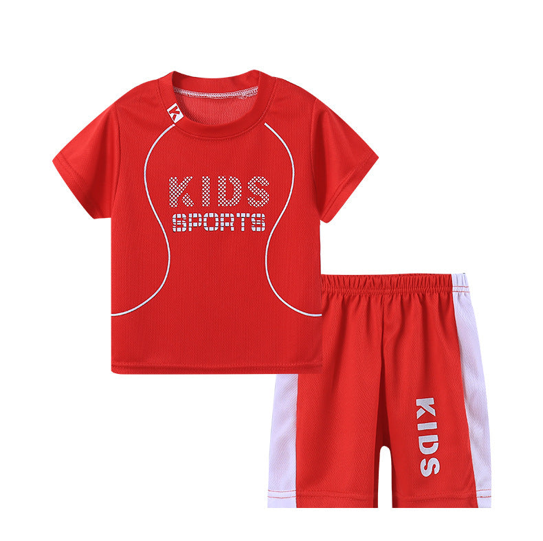 Conjunto de Básquetbol de Secado Rápido para Niños - Camiseta y Short