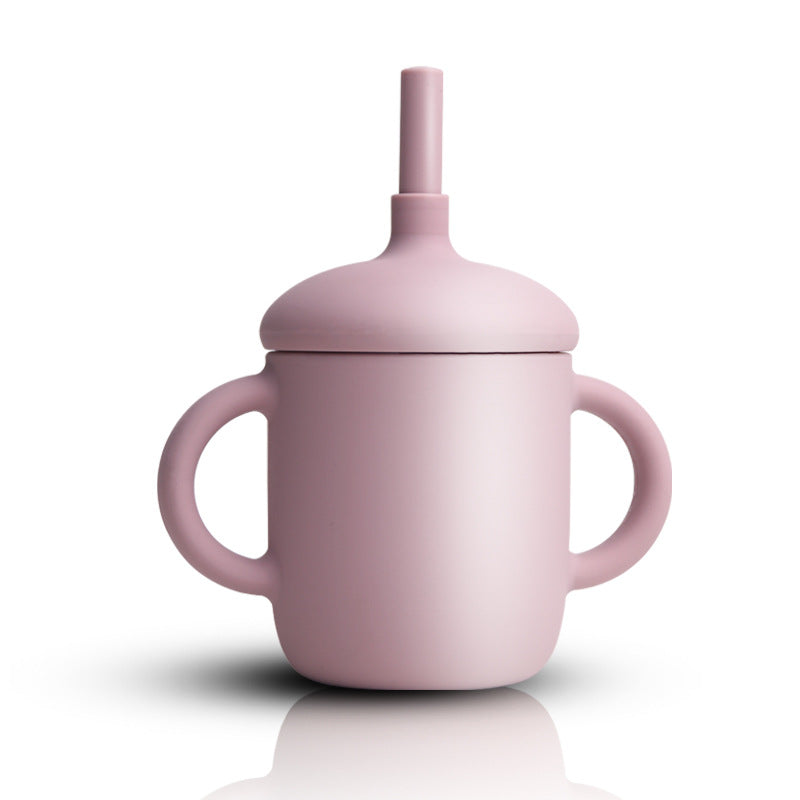 Vaso de Silicona con Pajita para Bebé – Resistente a Caídas y Altas Temperaturas