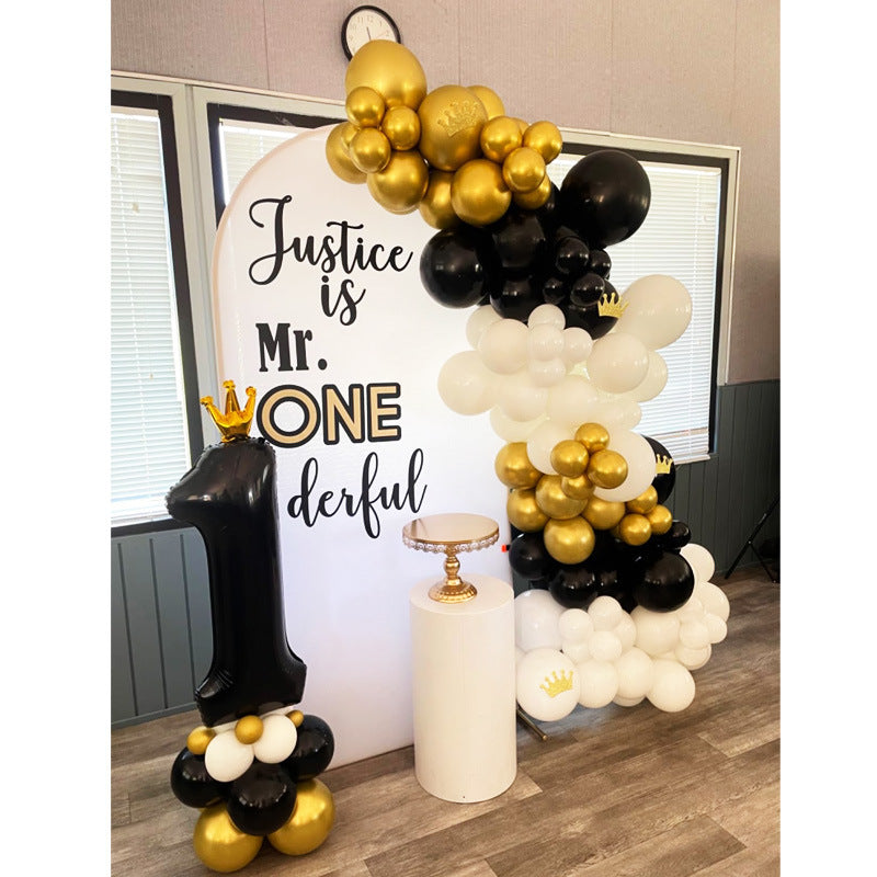 Funda de Tela Gruesa en Forma de U para Arco de Bodas y Eventos
