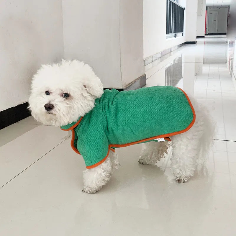 Albornoz Toalla de Secado Rápido para Mascotas