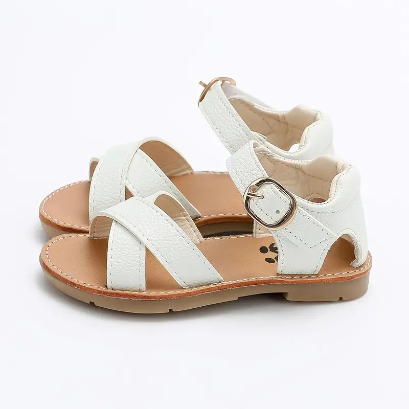 Sandalias de Cuero Elegantes y Duraderas para Bebés y Niños