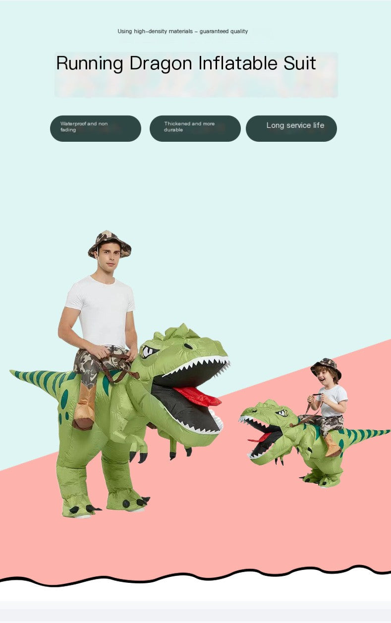 Disfraz Inflable de T-Rex para Niños