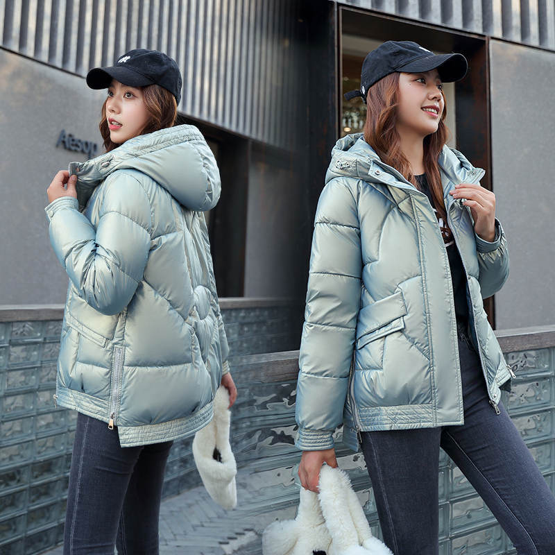 Chaqueta Acolchada Cálida Holgada de Talla Grande