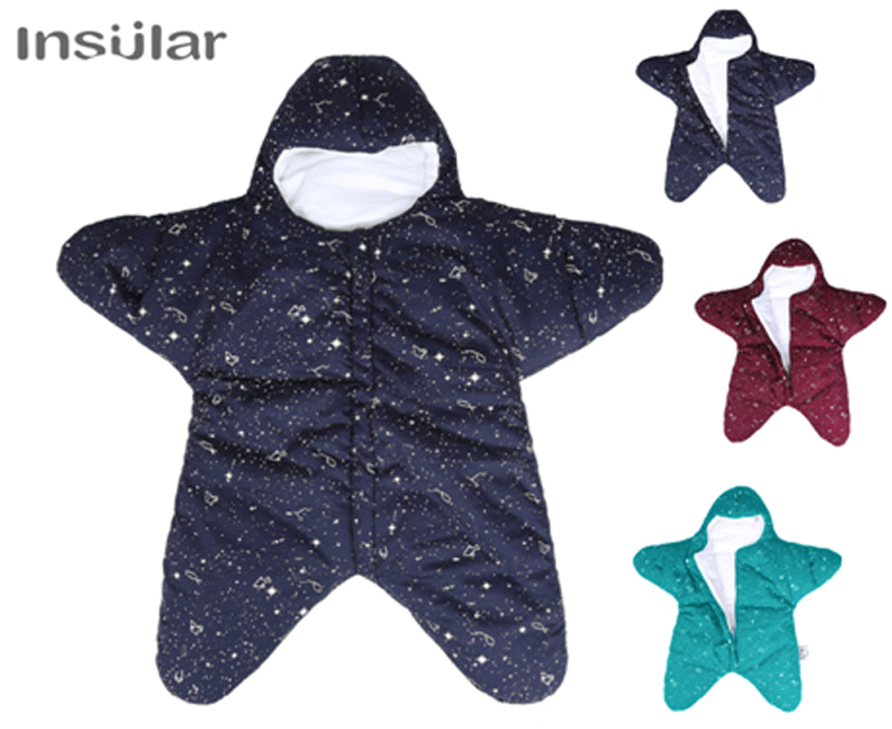 Saco de Dormir Manta para Bebé con Diseño de Estrella de Mar para Invierno