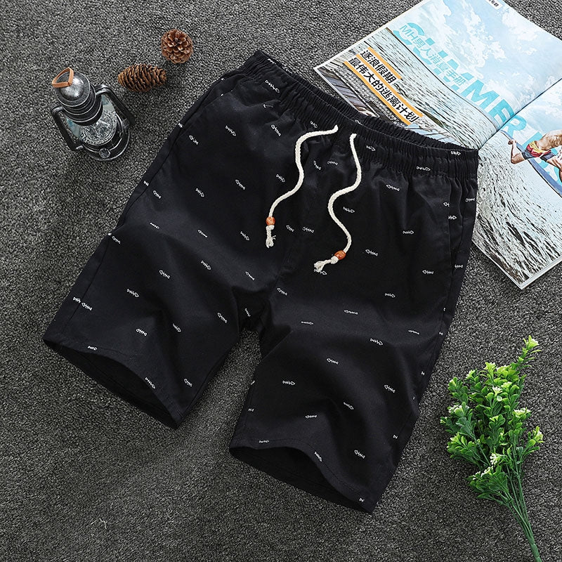Short Deportivo Casual con Cordón para Hombre
