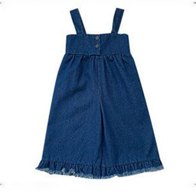 Mono Elegante de Color Sólido para Niñas de 1 a 9 Años