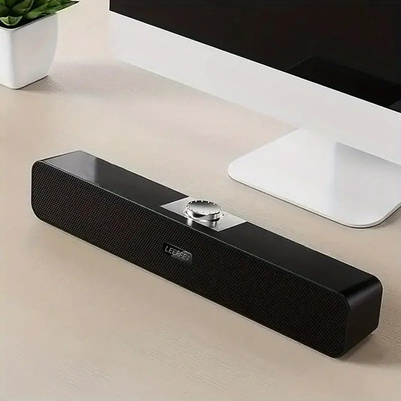 Barra de Sonido Mini Estéreo USB con Cable para PC