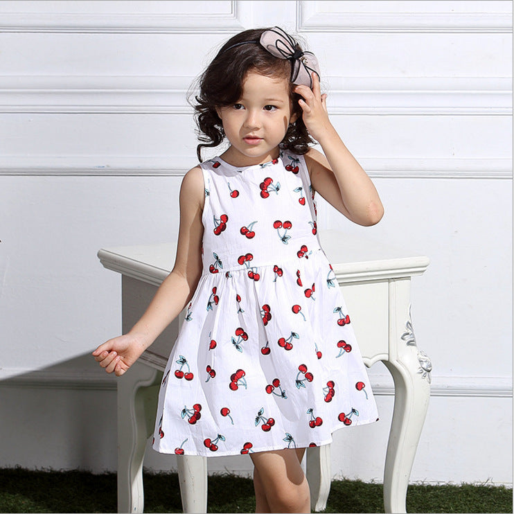 Vestido Tipo Pichi sin Mangas para Niñas
