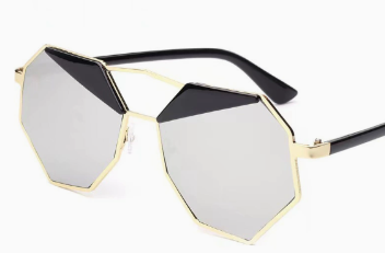 Gafas de Sol Poligonales a la Moda para Hombre y Mujer
