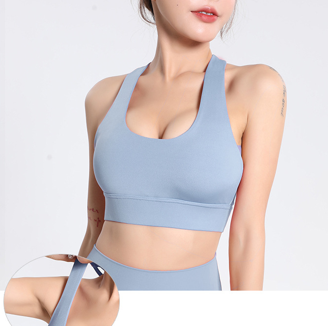Sujetador Deportivo de Nailon para Yoga y Fitness