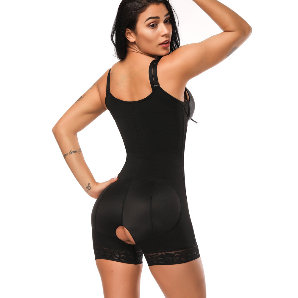Body Faja Moldeador con Entrepierna Abierta para Contornear el Cuerpo