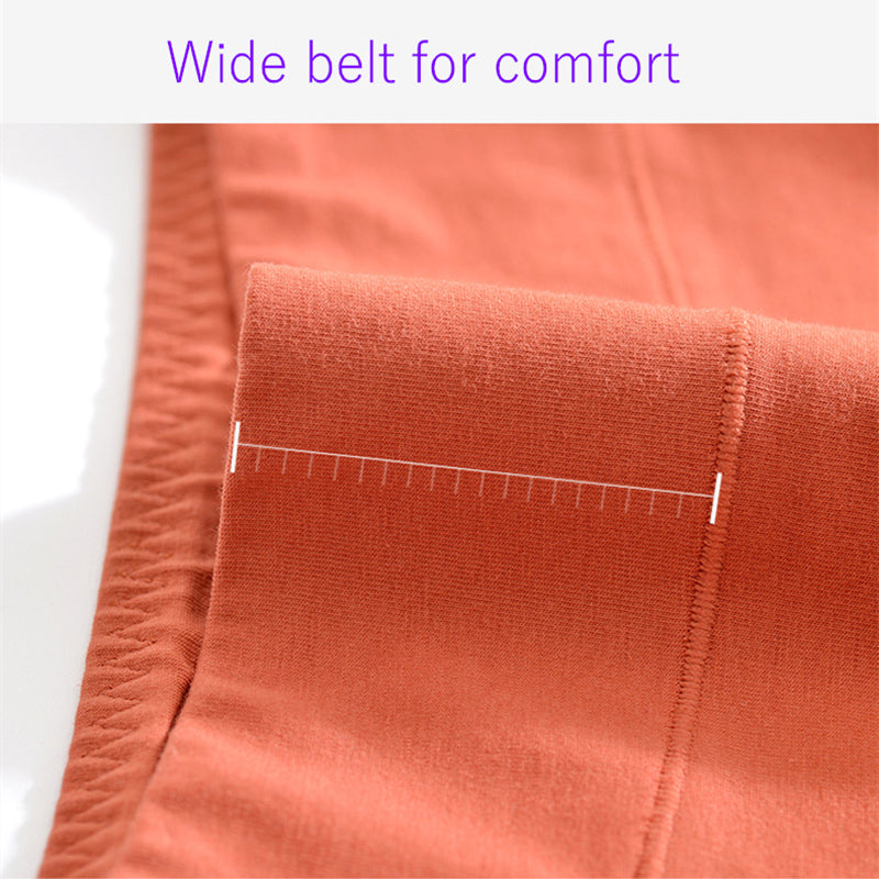 Ropa Interior Menstrual de Algodón Cintura Alta Antifugas para Mujer