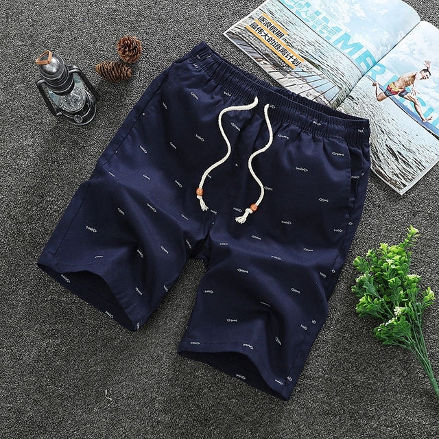 Short Deportivo Casual con Cordón para Hombre