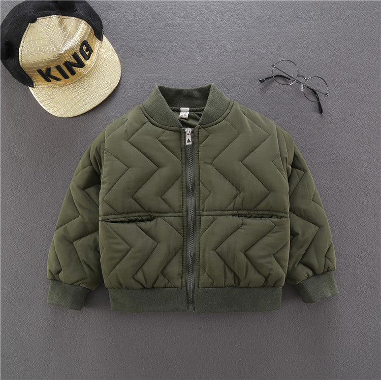 Chaquetas de Béisbol de Algodón para Niños - Otoño e Invierno