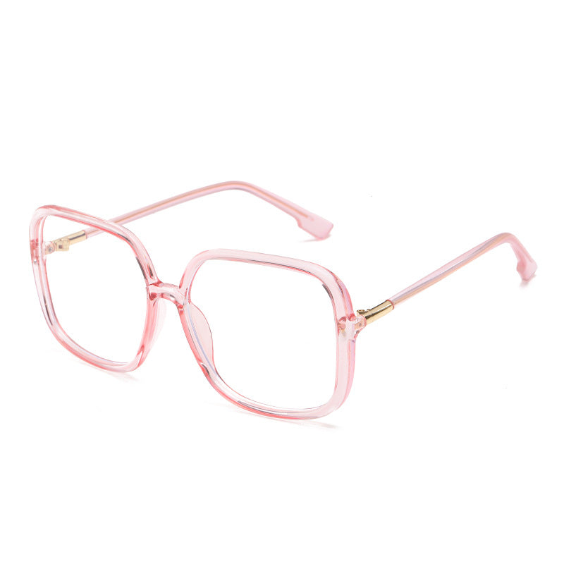 Gafas con Filtro de Luz Azul, Lente Plana (Montura Cuadrada)