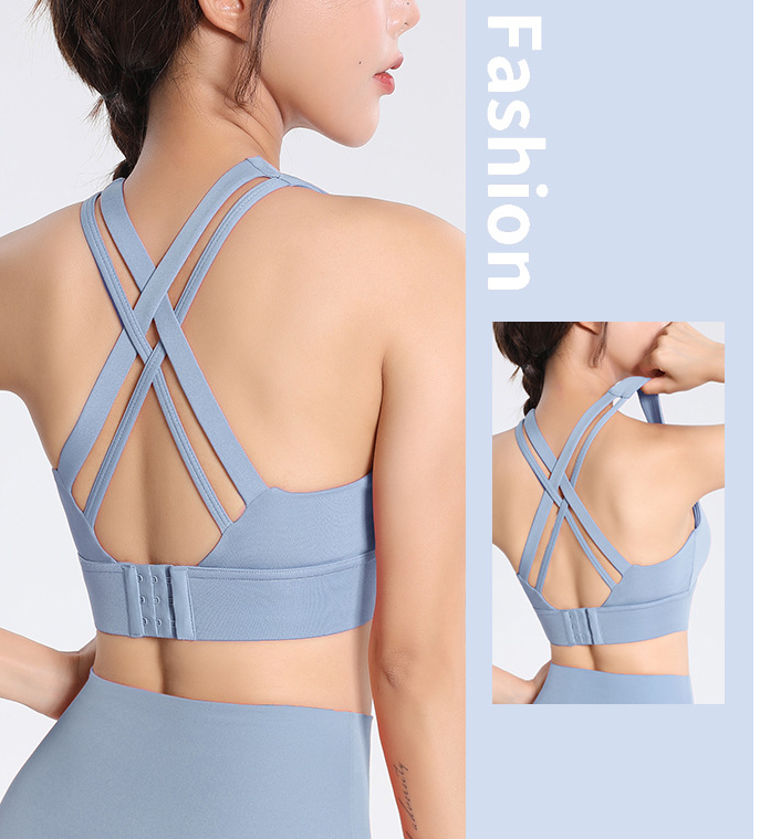Sujetador Deportivo de Nailon para Yoga y Fitness