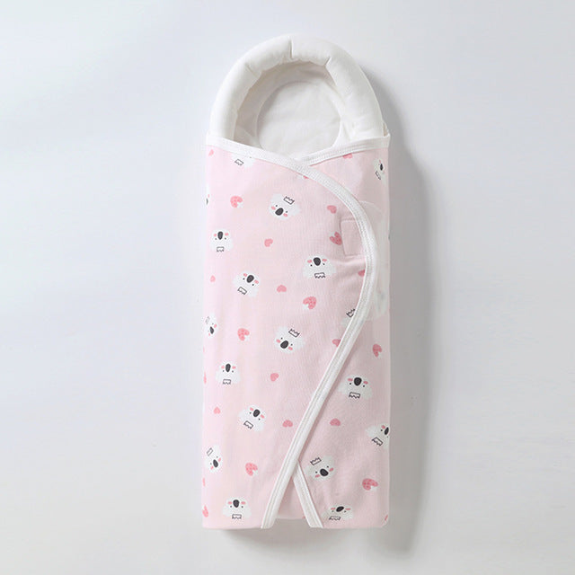 Saco de Dormir tipo Capullo de Algodón Grueso y Suave para Recién Nacido